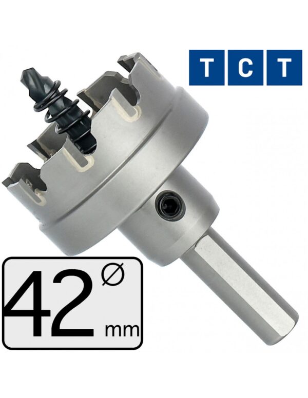 FI 42 x 12 mm Otwornica TCT