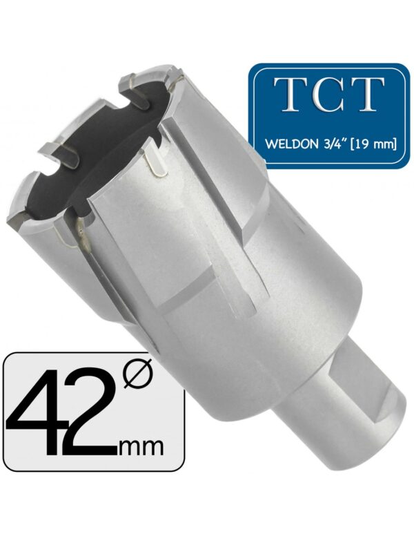 Fi 42 x 40 mm Frez Trepanacyjny TCT